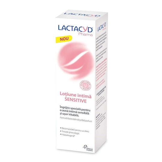 Sensitive Intimate Lotion Lactacyd 250 Ml Perrigo