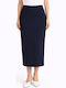 Midi Skirt Dark Blue SB-17634-26SK-Dark Blue