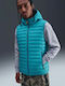 Sleeveless Jacket Turquoise