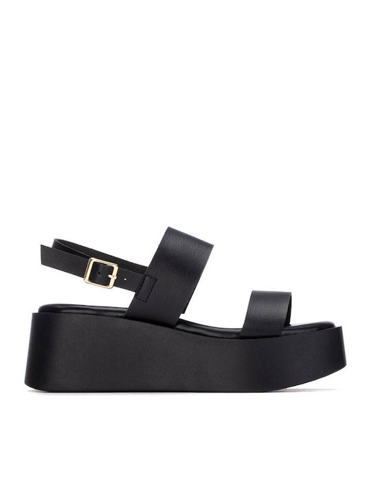 Refresh Summer Women's Black Platforms