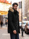 Winter Parka Jacket Black