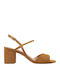 Virnilisa Suede Sandals Tabac