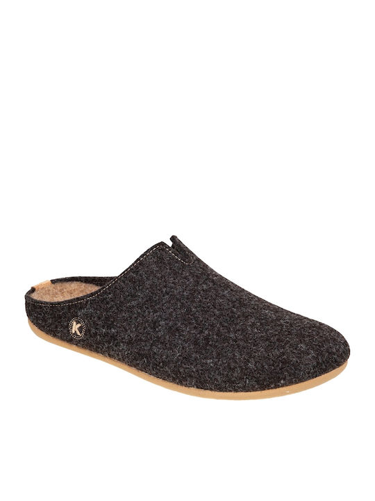 Adam's Shoes Winter Men's Slippers Brown