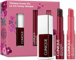 Clinique Ulta Honey Set Makeup Set for Lips Black Honey 3 Pieces