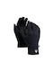 Black Men's Fleece Touch Gloves