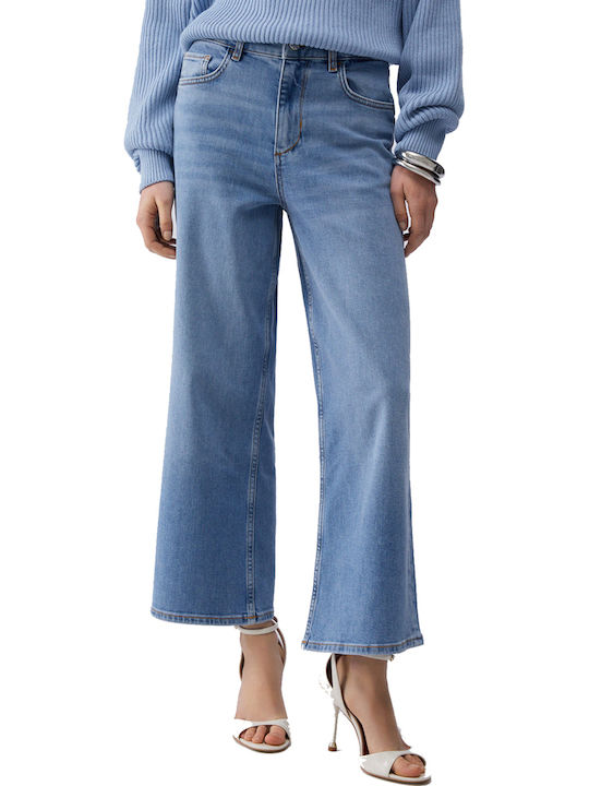 Women's Jean Pants in Wide Leg Style