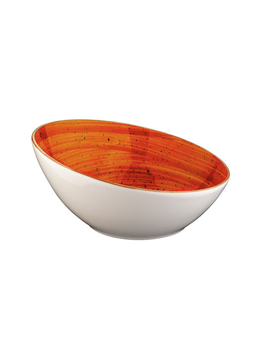 Bonna Bol Terracota Rotund Din Porțelan Portocaliu Cu Diametrul 8 Cm 8 Bucăți