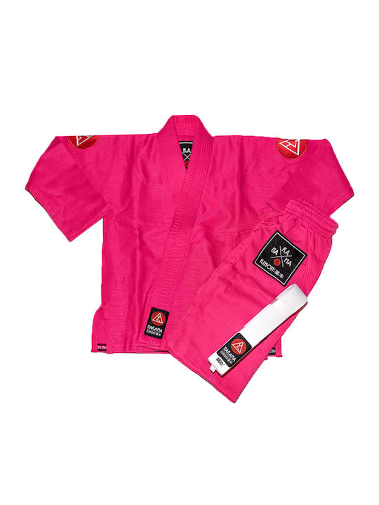 Nakama Παιδική Στολή Brazilian Jiu Jitsu Ροζ