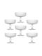 Raki Servierschalen Eiscreme Rund Glas Transparente mit Durchmesser 12cm 6 Stück