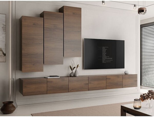 Living Room TV Unit Tivdalu 131 Brown