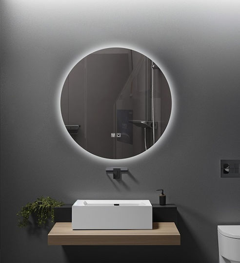 Badezimmerspiegel LED Berührung Mirrorlux Iris S-4528 Rund Form Φ-600mm