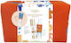 Froika Shield And Soothe Orange Sunscreen Set with Face Sunscreen After Sun & Toiletry Bag SPF50 3 Pieces