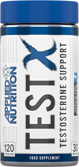 Applied Nutrition Test X Специална Хранителна Добавка за Либидо и Подсилване на Тестостерона 120 Капсули