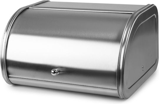 Ibili Brotkasten mit Deckel Inox Silber 44x28x17cm