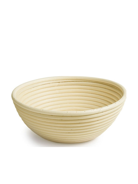 Ibili Coș de Pâine din Rattan Bej 25x8.5cm