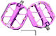Bicycle Pedals Flat Purple