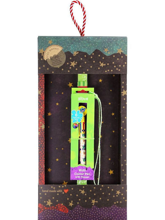 Easter Candle Lilo & Stitch Round Pen With Colors