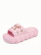 Flip Flops In Pink Colour