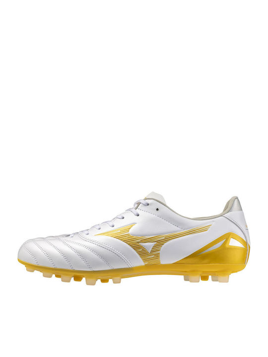 Mizuno Morelia Neo Iv Pro Ποδοσφαιρικά Παπούτσια με Τάπες AG-Pro Λευκά