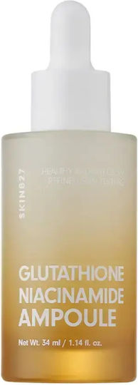 SKIN627 Glutathione Niacinamide Ampoule Serum Προσώπου με Νιασιναμίδη για Λάμψη 34ml