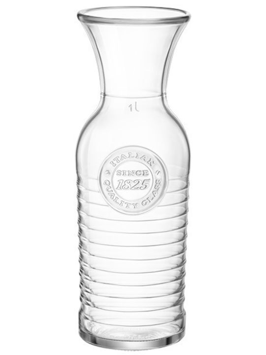 Bormioli Rocco Officina Carafă de Servire Vin din Sticlă Transparentă 1183ml
