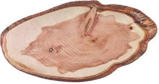 Raki Servierplatten Hölzernes 53x27x2cm