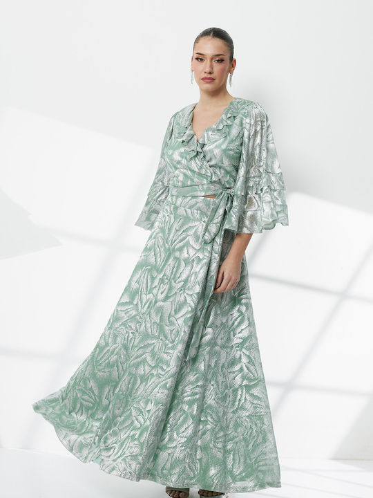 Summer Maxi Dress for Wedding / Christening Light Blue