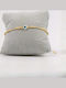 Women's Macrame Bracelet with Eye Design Made of Cord 25cm
