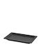 Raki Plator Decorative Din Porțelan Negru 26.5x16cm