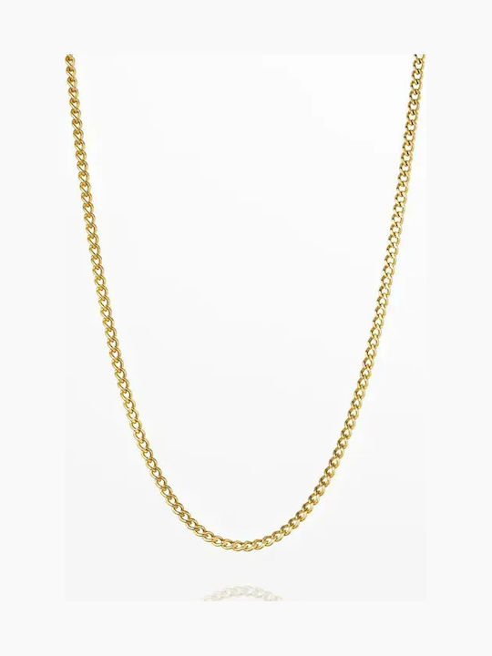 Pig & Hen Neck Chain Made of Gold Plated Stainless Steel