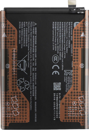 Xiaomi Service Pack Резервна Батерия Redmi Note 14 4G Li-ion 5500mAh Черна