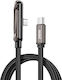 Avizar Cablu Usb-c La Usb-c Power Delivery 240w Design În Unghi 1.5m Negru