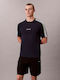 T-shirt Μαύρο