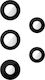 Clappio Replacement Lens Rear Camera Galaxy A53 A33 Black