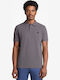 Millers River Pique Polo Short Sleeve Black Shirt