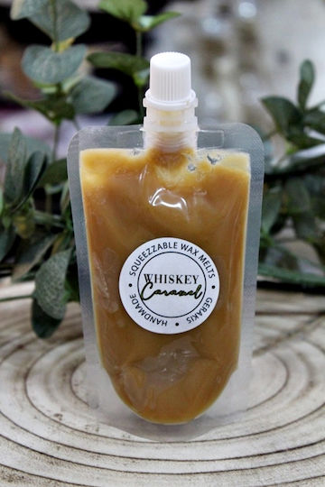 Squeezable Wax Melts Whiskey Caramel 85-95gr