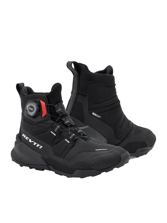 Rev'IT Undercut Men's Motorcycle Low Boots Hydratex Waterproof Black
