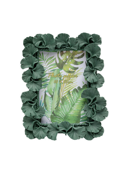 Kare Design Gingko Plastic Photo Frame with Green Frame
