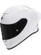 Scorpion Exo R1 Evo Air Pearl White Κράνος Μηχανής Full Face ECE 22.06 / FIM 1450gr με Pinlock