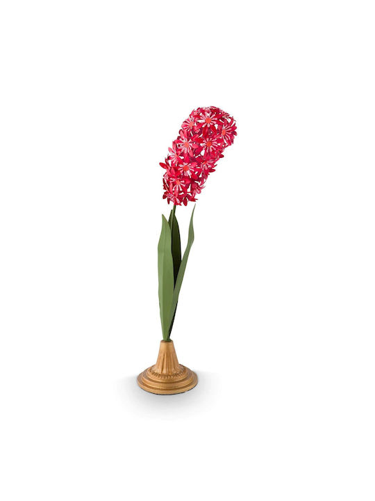 Pip Studio Μεταλλικο Διακοσμητικο Λουλουδι Φουξια 48cm