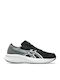 Patriot Kids Sports Shoes Running with Laces Black