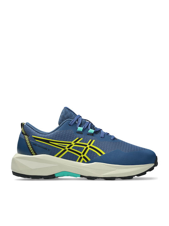 ASICS Gs Preventure 11 Running Navy Blue Kids Sports Shoes