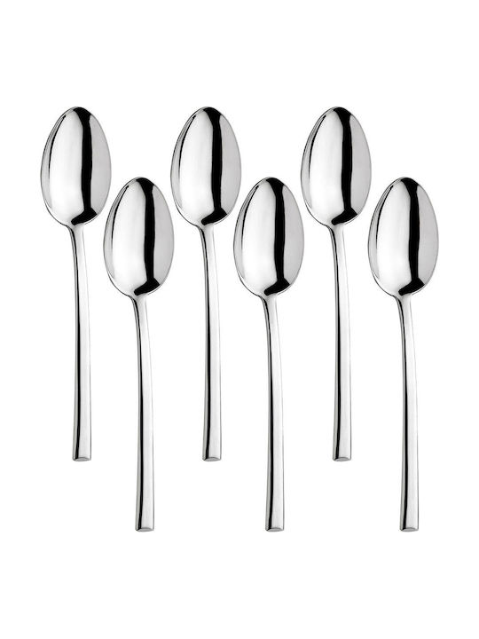 Inoxriv Set Linguri Inoxidabile Argintii 20cm 6 Bucăți