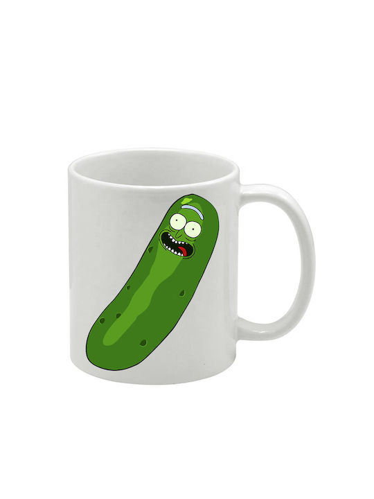 Λευκή Κούπα Rick Morty