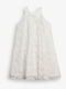 Girls Dress Sleeveless Tulle White