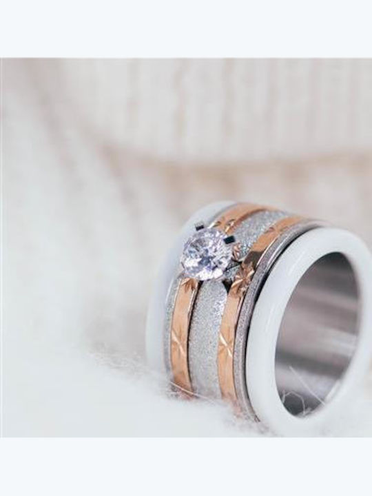 iXXXi Damenring iXXi-Ring Weiß 19