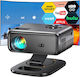 Mini Projector LCD Full HD με Wi-Fi και Ενσωματωμένα Ηχεία ED563