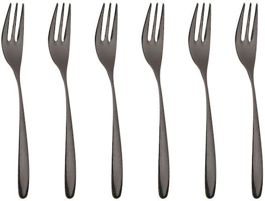 Inoxriv Novecento Set Fruit/Dessert Forks Stainless Steel Gray 15.3cm 6 Pieces