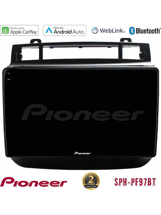 Pioneer Car Audio System for Volkswagen Touareg 2011-2018 Bluetooth USB AUX WiFi GPS Apple CarPlay Android Auto with 9" Touch Screen