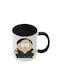 South Park Mug Black Handle Interior